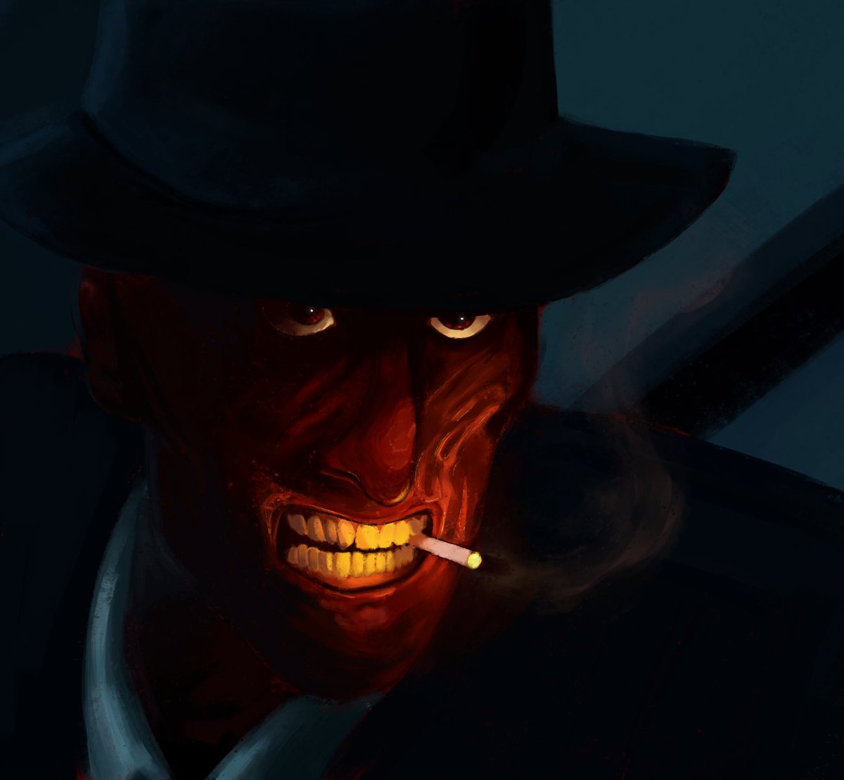 Sqeebbb's tweet photo. Crunchy yet meaty #emesisblue
#tf2spy #TeamFortress2 https://t.co/Qqx1011pG9