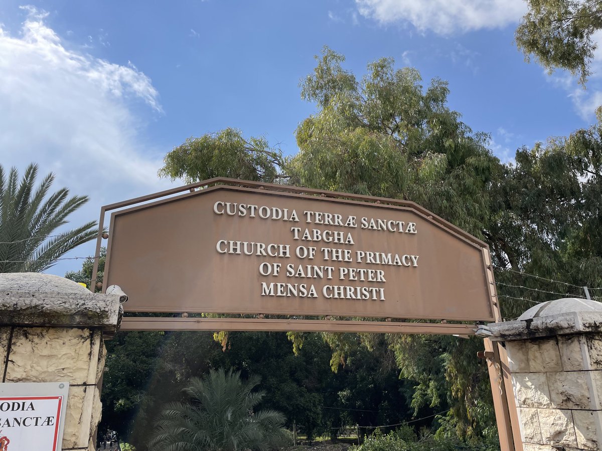 frodbaldeagle's tweet photo. #PrimacyofPeter 
@morninganna @mattswaim @SRMorning 
Photos taken during our Holy Land Pilgrimage 2/2023 https://t.co/gWMW10TQAw