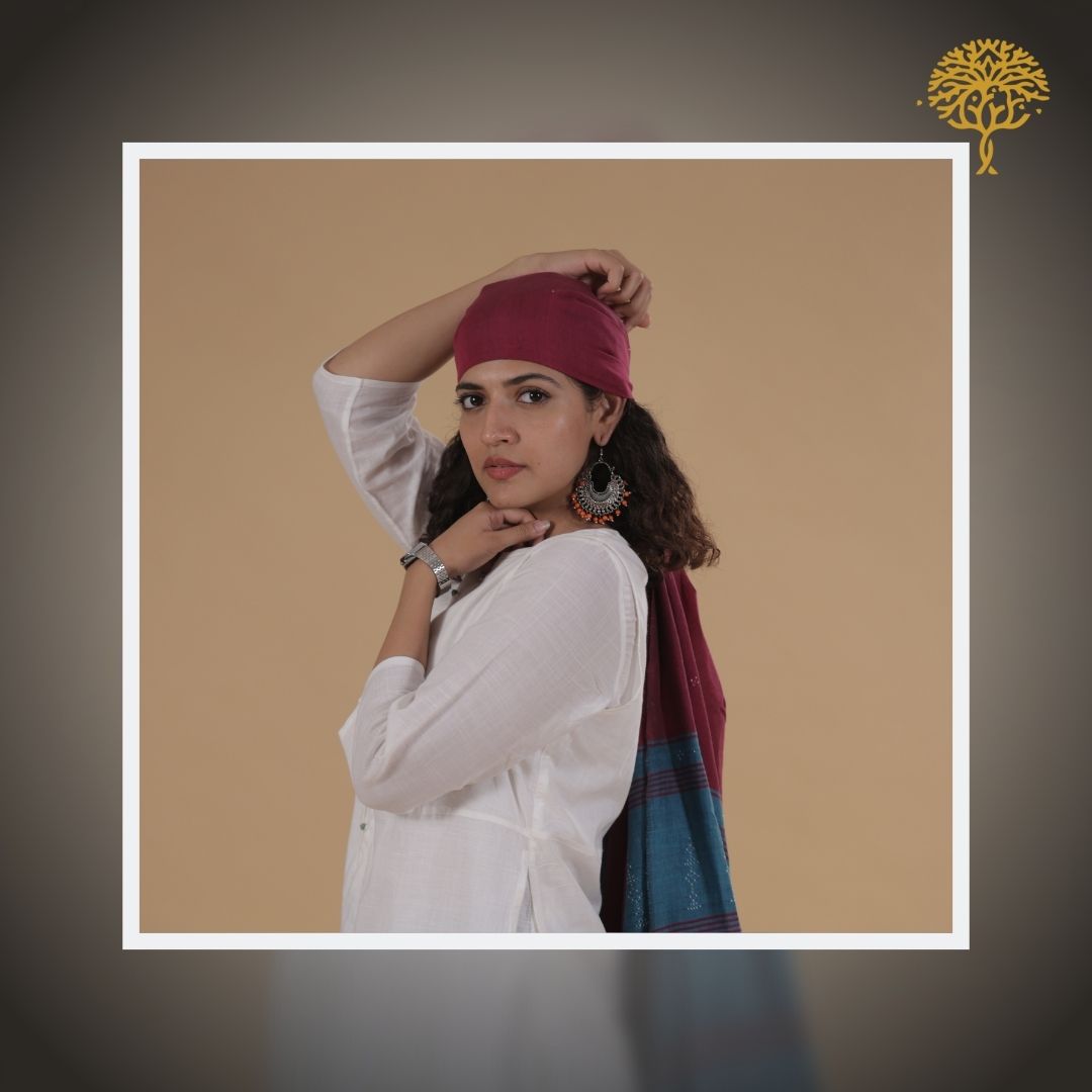 PeepulTreeWorld's tweet photo. Elevate your style with this gorgeous Pink & Blue Tangaliya stole, woven with intricate beadwork for a touch of sophistication. This stole is the perfect accessory to complete your outfit. #StyleIt with Kokila Mohini Beri and show off your commitment to eco-friendly fashion. https://t.co/xWjXuA36zz