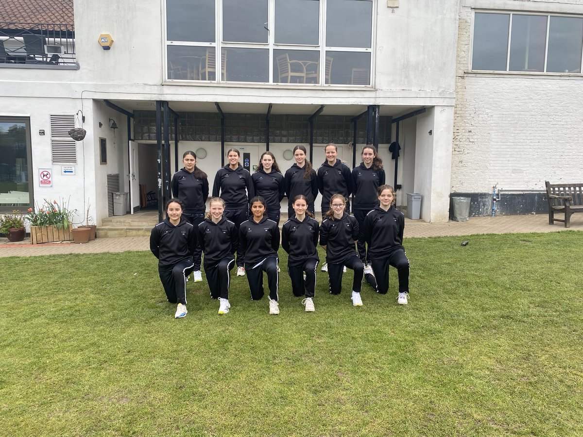 howells_DoS's tweet photo. It’s here… the day that the GDST  Select Cricket team take on @MCCOfficial! We are so excited and our kit partner @lacunasportsuk have made sure the team look spectacular! Thank you 🙏 https://t.co/5PmEsuYt0d