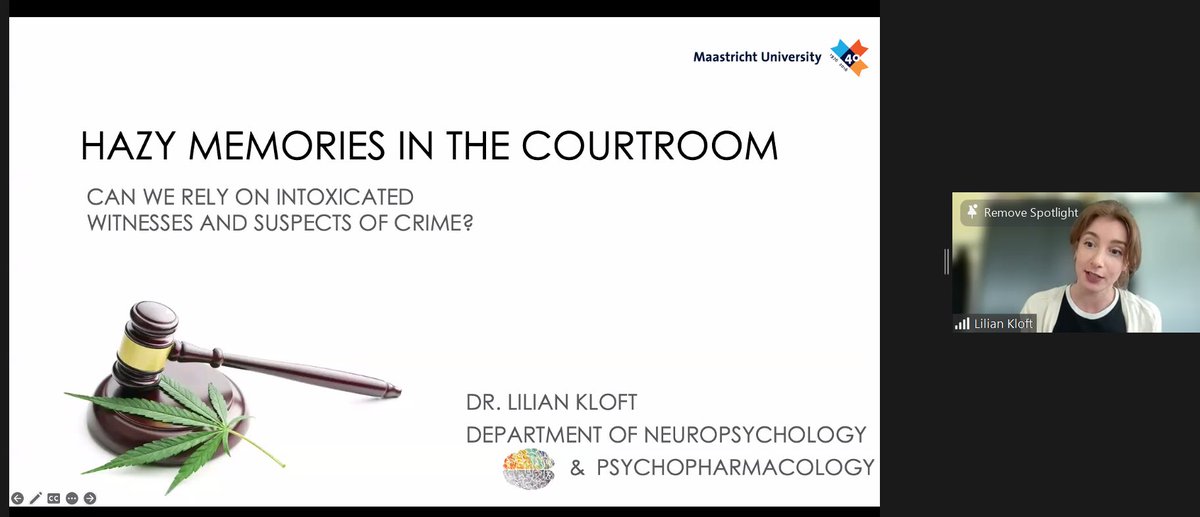 CELL (@cell_kuum) on Twitter photo #ZPLS has kicked off with <a href="/l_kloft/">Lilian Kloft-Heller</a> on Hazy Memories in the Courtroom. She presents on issues related to #intoxication in legal cases; the prevalence and how it impacts memory as well as suggestibility. She discusses multiple substances. Great overview on the available research! #ZPLS has kicked off with <a href="/l_kloft/">Lilian Kloft-Heller</a> on Hazy Memories in the Courtroom. She presents on issues related to #intoxication in legal cases; the prevalence and how it impacts memory as well as suggestibility. She discusses multiple substances. Great overview on the available research!