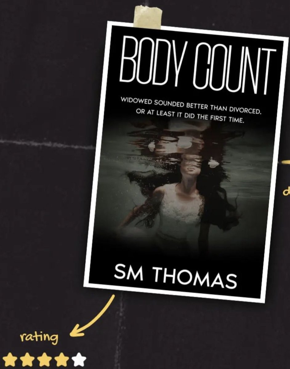 KellyALacey's tweet photo. 'This is a good follow-up to the first book and is definitely worth your time.' says #bexsbookshelves about Body Count by @SMThomaswrites  #virtualbooktour by @lovebookstours @KellyALacey https://t.co/8HYbexOLo7