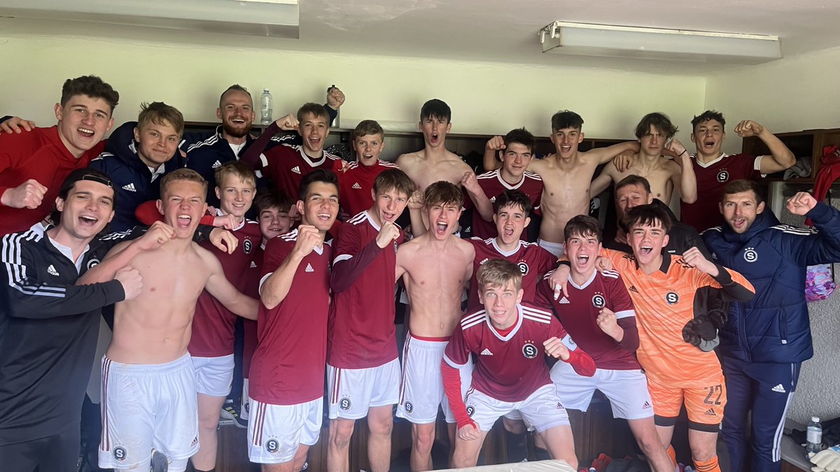 ACSparta_Mladez's tweet photo. 🏆 U16 | Sparťani se představí ve finále českého poháru mladšího dorostu! 😍

Rozhodla o tom semifinálová výhra 1:0 nad Olomoucí, kterou v 81. minutě zařídil Kareš. Na jméno soupeře ještě čekáme 📆 Souboj o prvenství je na programu zítra ve 13:30 na stadionu FK Teplice. #acsparta https://t.co/CBMavZoND7