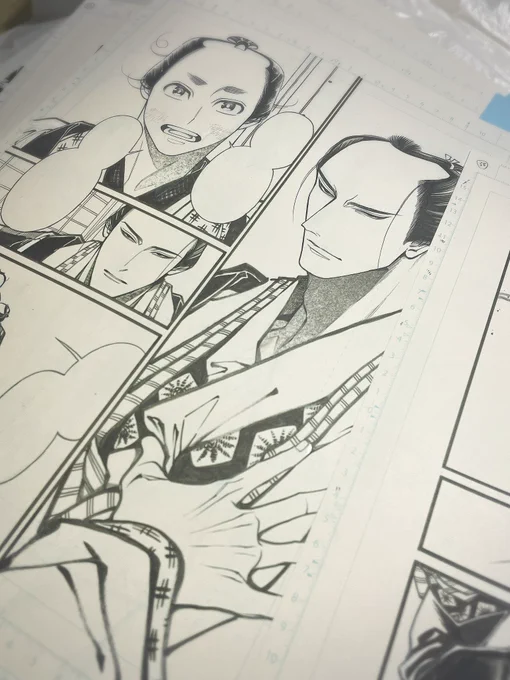 アナログ原稿をひさびさに発掘してもらったりなど!🖋 