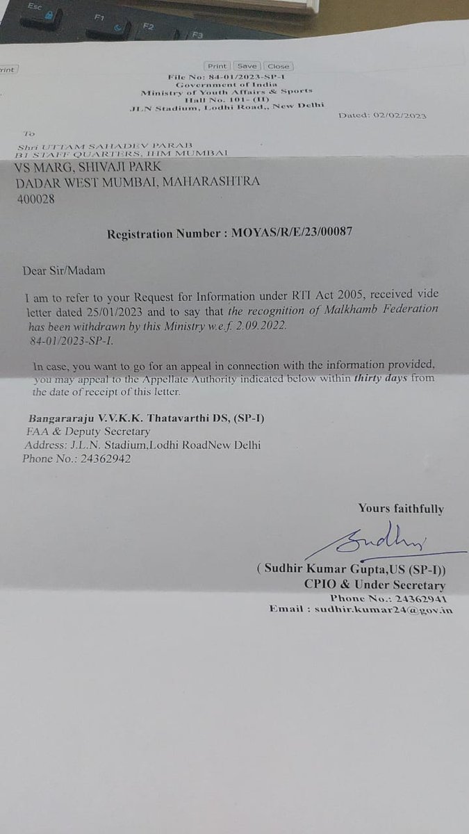 i_ShindeDeepak's tweet photo. @PMOIndia @Media_SAI , it's concerning to hear that a fair selection process has not conducted of team INDIA for the 2nd World Mallakhamb Championship. Please ensure transparency in sports events and take necessary actions to promote fair play. #FairSelection #SportsTransparency https://t.co/LjDcGpcvfh