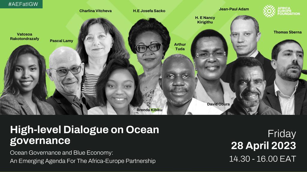 🌊 #OceanGovernance & #BlueEconomy represent a strategic domain of #AUEU relation.

The @AfricaEuropeFdn High-Level Dialogue at #IGW will build on the UN Ocean Conference, SDGs & Agenda2063 to identify opportunities for stronger cooperation

🖱️ bit.ly/41CYaZK
#AEFatIGW