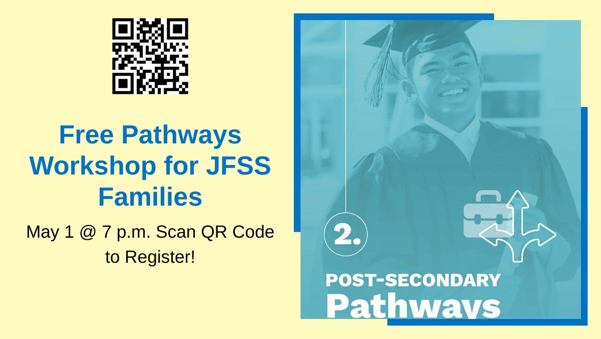 jfsscouncil's tweet photo. Free pathways workshop just for John Fraser Families - https://t.co/B2sq05A1fv https://t.co/4mzap8K1mV