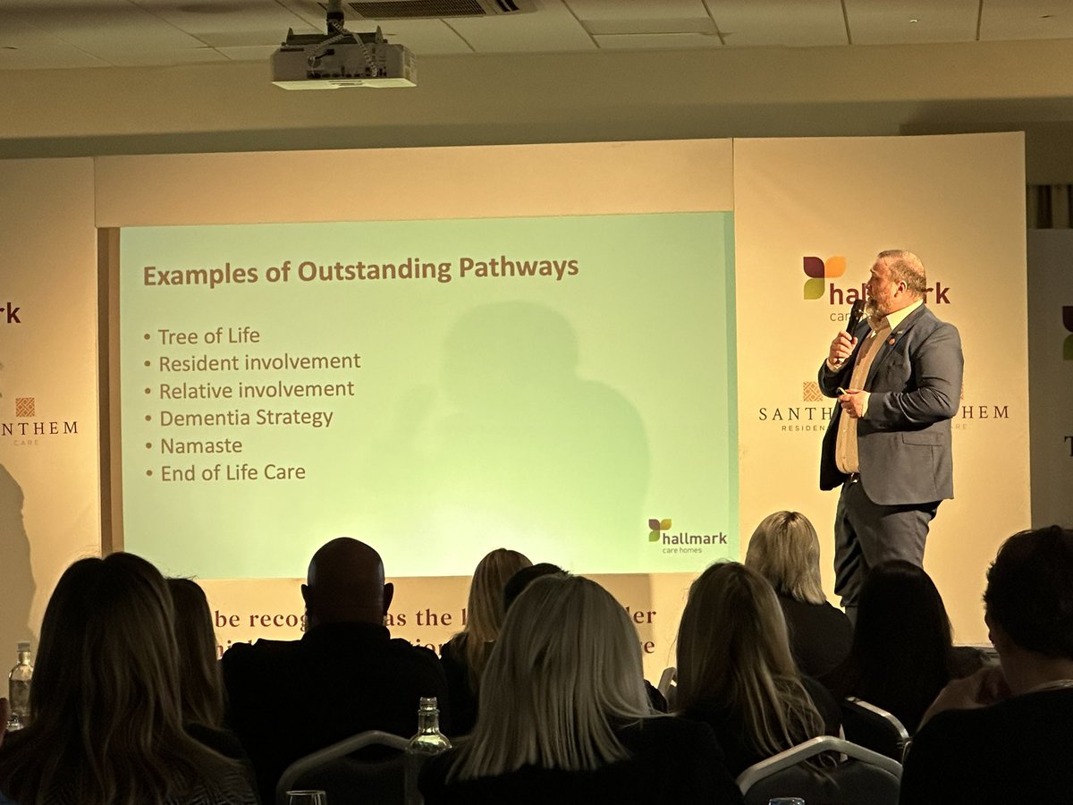 avnishgoyal's tweet photo. Our plans to get all our @HallmarkCare Homes to be outstanding (England) and excellent (Wales) being delivered by our operations director Martin Murphy #TogetheratHallmark https://t.co/evDwXlHC0r