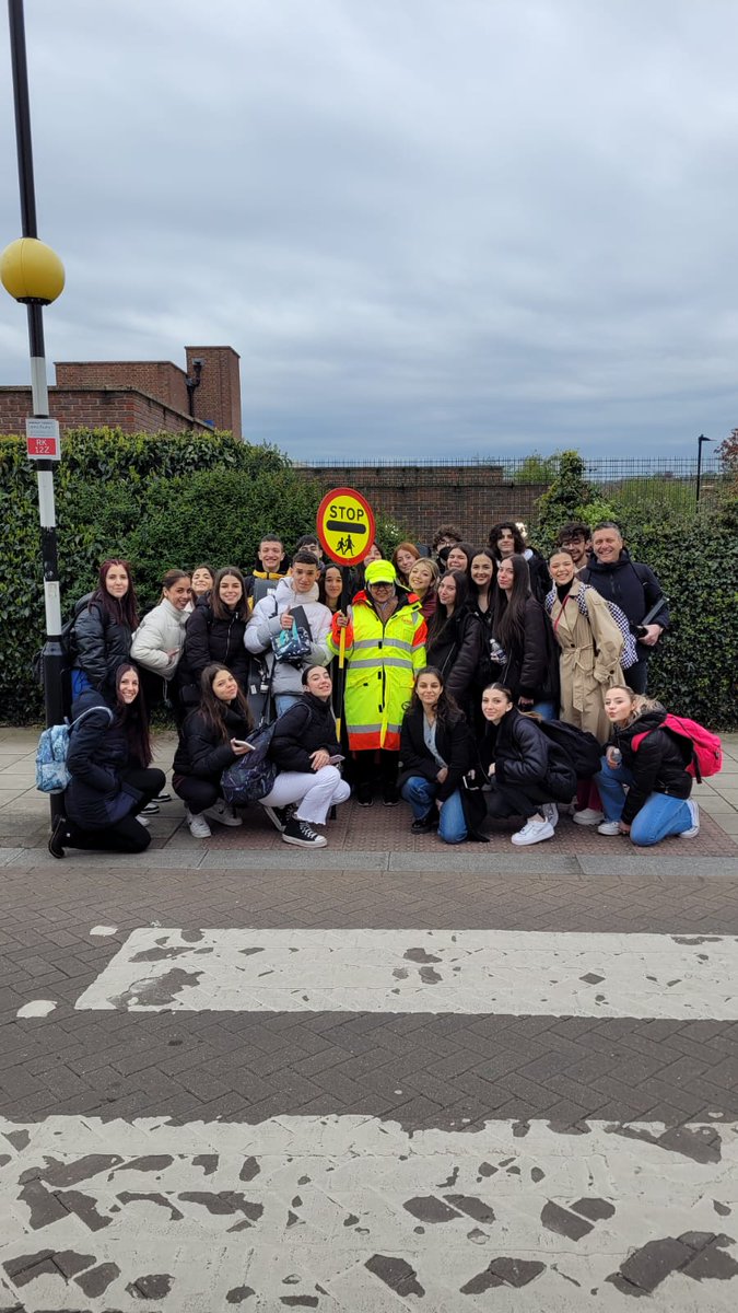 Our visitors from Sardinia have arrived and are enjoying the sights of Haringey!