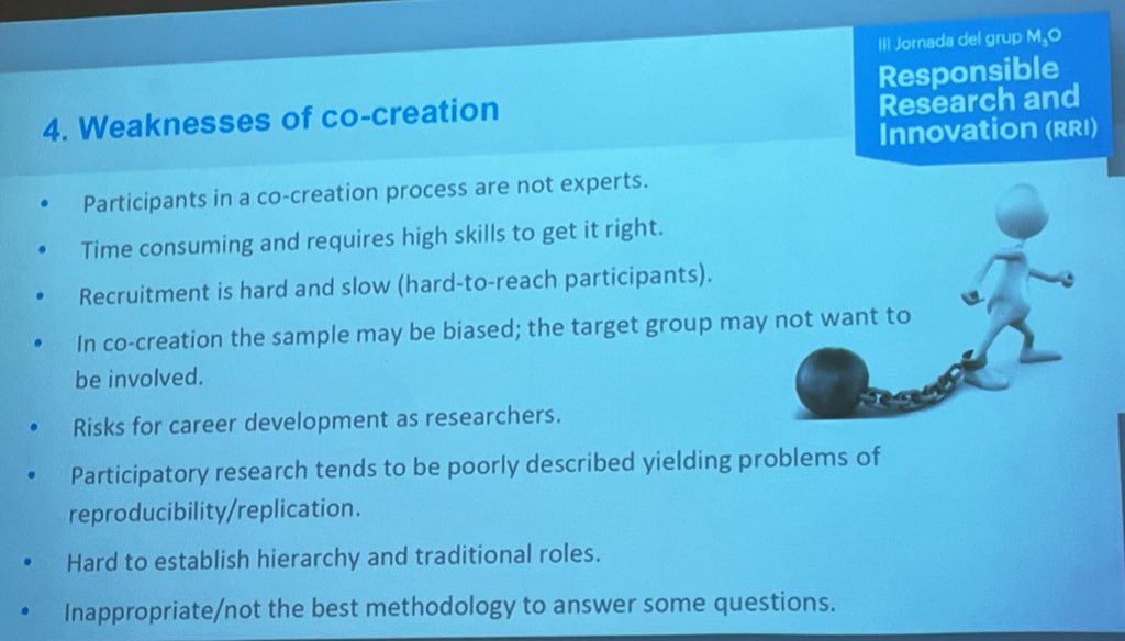 Adelina ComasHerrera (@adelinacohe) on Twitter photo Excellent reflections from <a href="/GinGarriga/">Maria Giné-Garriga</a> on the strengths and weaknesses of co-creation, great to learn about the <a href="/health_cascade/">Health CASCADE</a> project too #3JM30 Excellent reflections from <a href="/GinGarriga/">Maria Giné-Garriga</a> on the strengths and weaknesses of co-creation, great to learn about the <a href="/health_cascade/">Health CASCADE</a> project too #3JM30