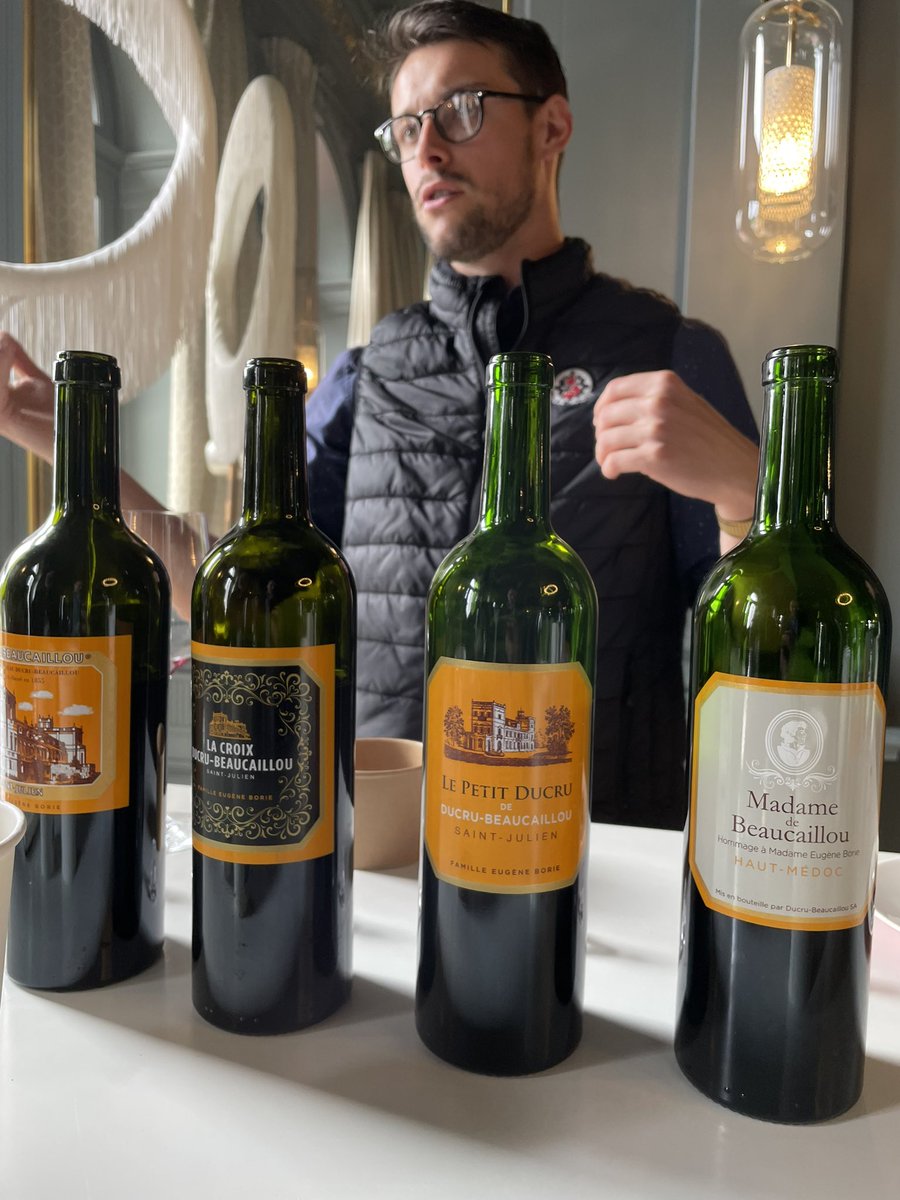 AnthonyRobineau's tweet photo. Brilliant wines and great tasting at Ducru-Beucaillou Saint Julien #Bordeaux22 #enprimeurweek https://t.co/R3iH3tqtef
