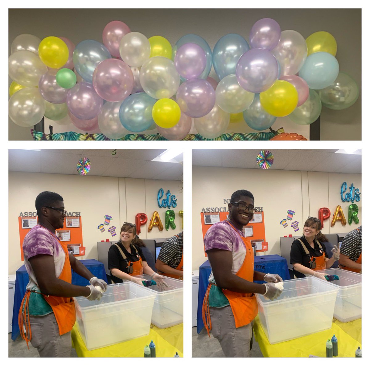 Tye Dye and Ice cream fun!
Building strong relationships with our Front End Team@homedepot0389
Fun! Fun! Fun!