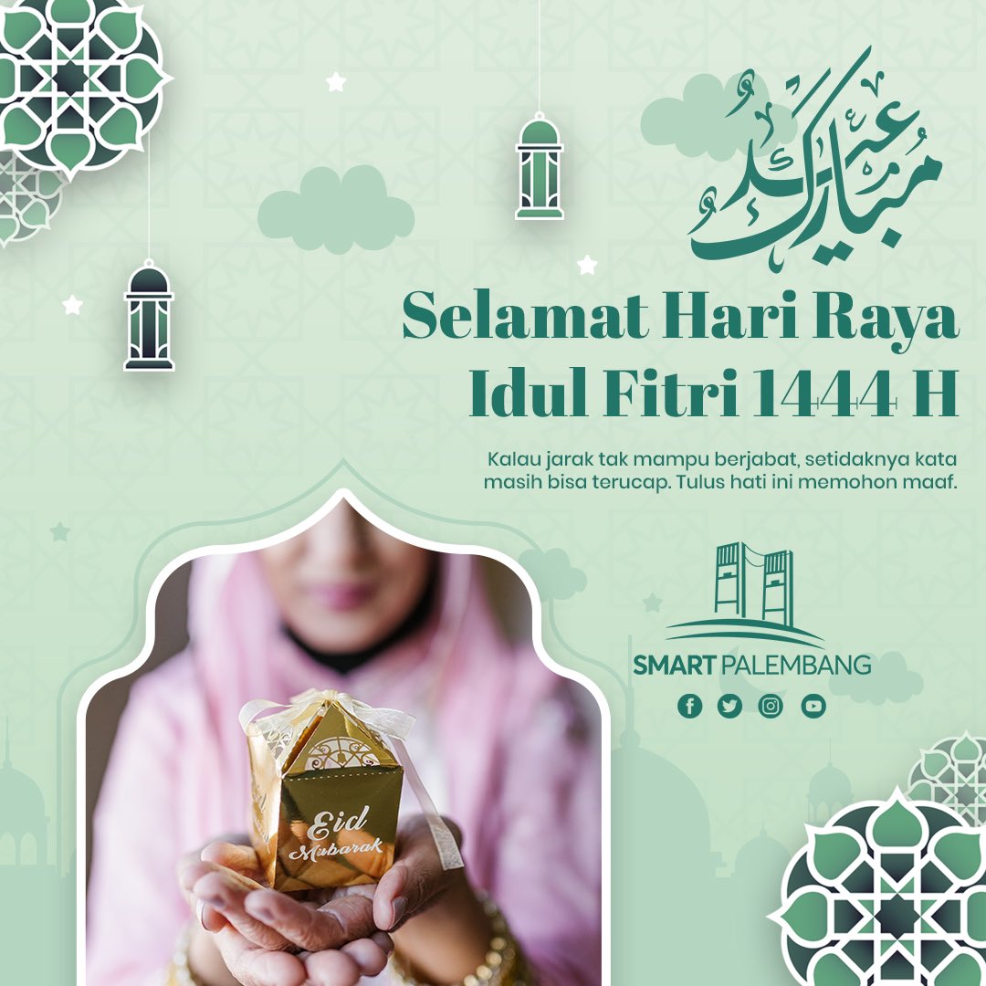 SmartPalembang's tweet photo. Dalam kerendahan hati, ada ketinggian budi. Dalam kemiskinan, ada kekayaan jiwa. Hidup terasa indah saling memaafkan. Taqabbalallahu Minna Wa Minkum 🙏🏻
#smartpalembang https://t.co/AkEJv9BDQ8