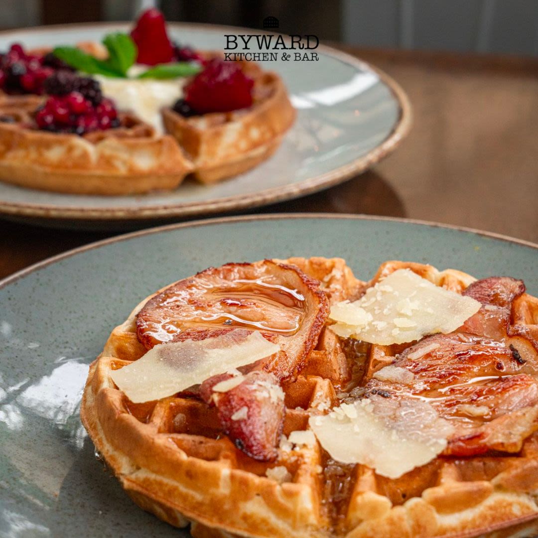 BywardLondon's tweet photo. Are you team Savoury or Sweet Waffles? 🧇 Let us know in the comments below! https://t.co/RR4EUsq7bn