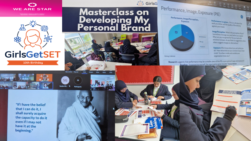 edengirlsslough's tweet photo. Selected pupils engage with their penultimate online session with GirlsGetSet. Students engaged in a Masterclass on Developing My Personal Brand. #GirlsGetSet #Skills #PersonalBrand #Ambition #StriveForSuccess https://t.co/7XATDTEONk
