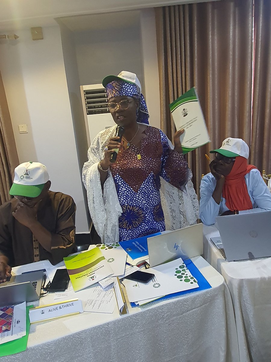 <a href="/HPDgov/">Health Promotion Nigeria</a> Director and Head giving an overview of the Health Promotion Division documents stating that the National Health Promotion Policy is the guide to coordinating all activities at the National &amp; Sub- National levels which informed the development of its ancillary document