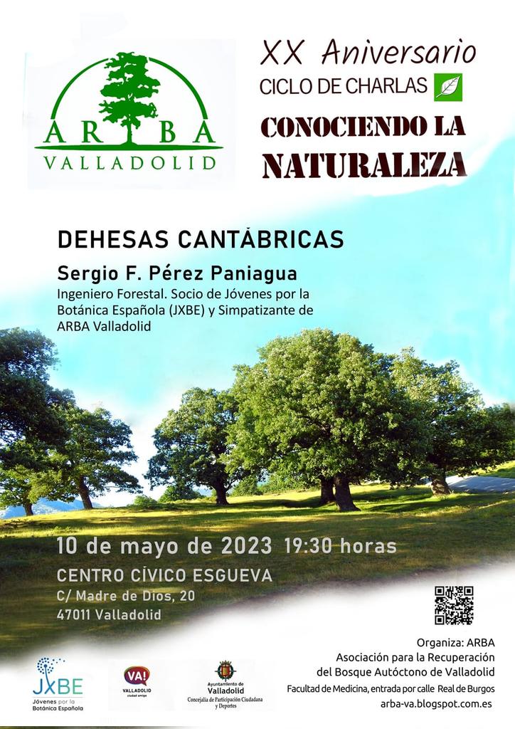 El 10 de Mayo daré una charla sobre las Dehesas en la Cordillera Cantábrica🌳⛰️

Un valioso y desconocido ecosistema que estamos perdiendo por falta de conocimiento e interés sobre nuestros montes, su uso y ecología