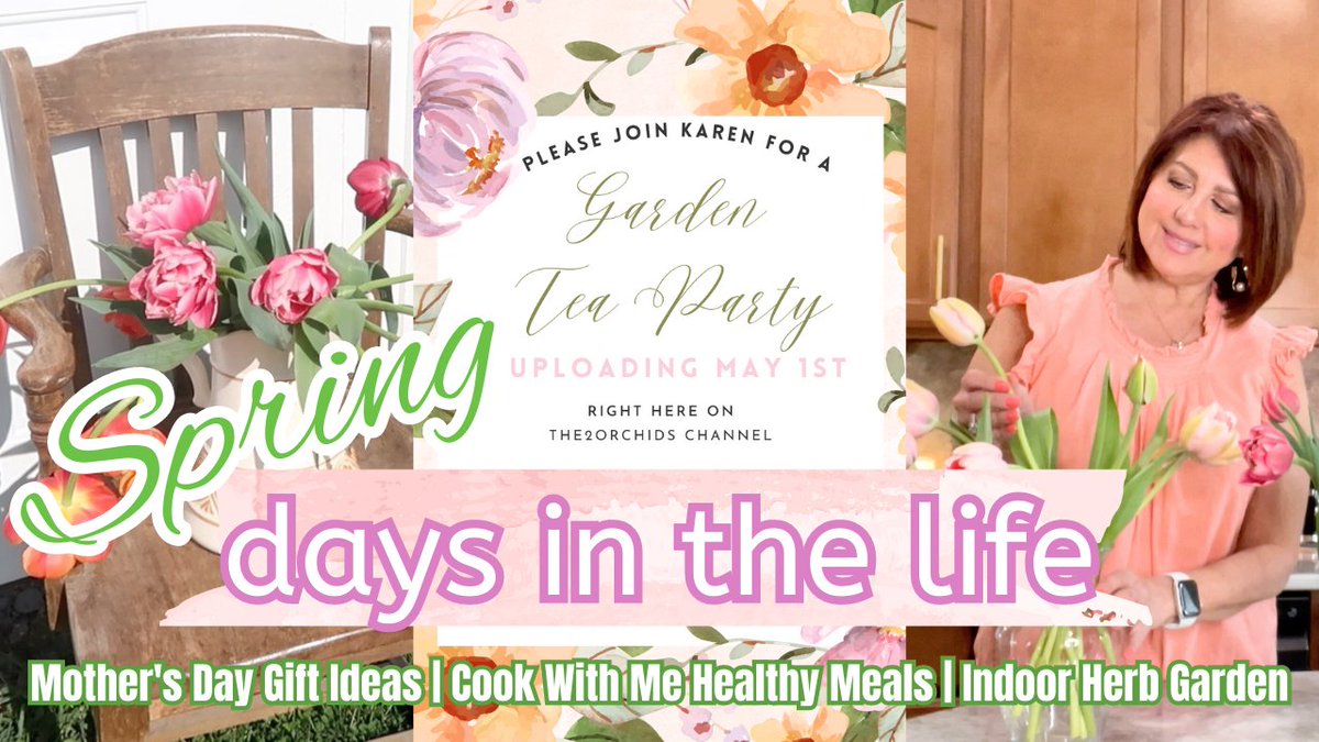 2Orchids's tweet photo. DAYS IN THE LIFE | 🌸Mother's Day Gift Ideas | Cook With Me, Easy Dinner ... https://t.co/6McUWz1CF1 via @YouTube https://t.co/rgcugJxP3J