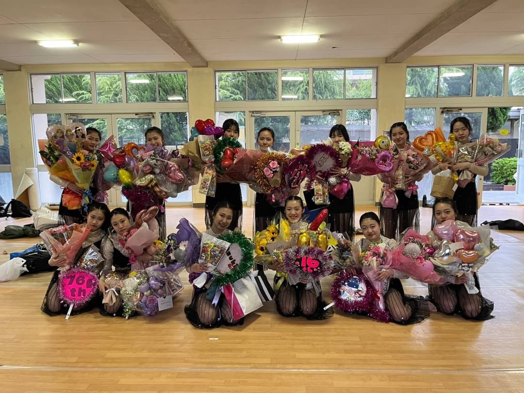 izm_land's tweet photo. 2023.4.23 76期引退💐

ビッグクラス最小人数でもある13人という少ない人数でしたが、何事にも諦めず走り続けた2年間。出会えてよかった、ありがとう＾＾私はこの76期全員が大大大好きです❤️

p.s.全然ツイッターを更新出来ずすみませんでした💦これからも和泉ダンス部の応援、よろしくお願いします！ https://t.co/Z6bpHojA7i