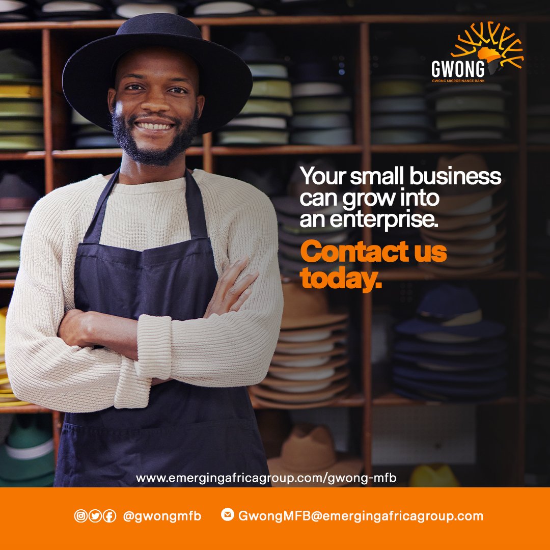 Contact us today to see how our products and services can assist your business take the next step to growth. 

#GwongMFB #businessgrowth
#smebanking #smeloans