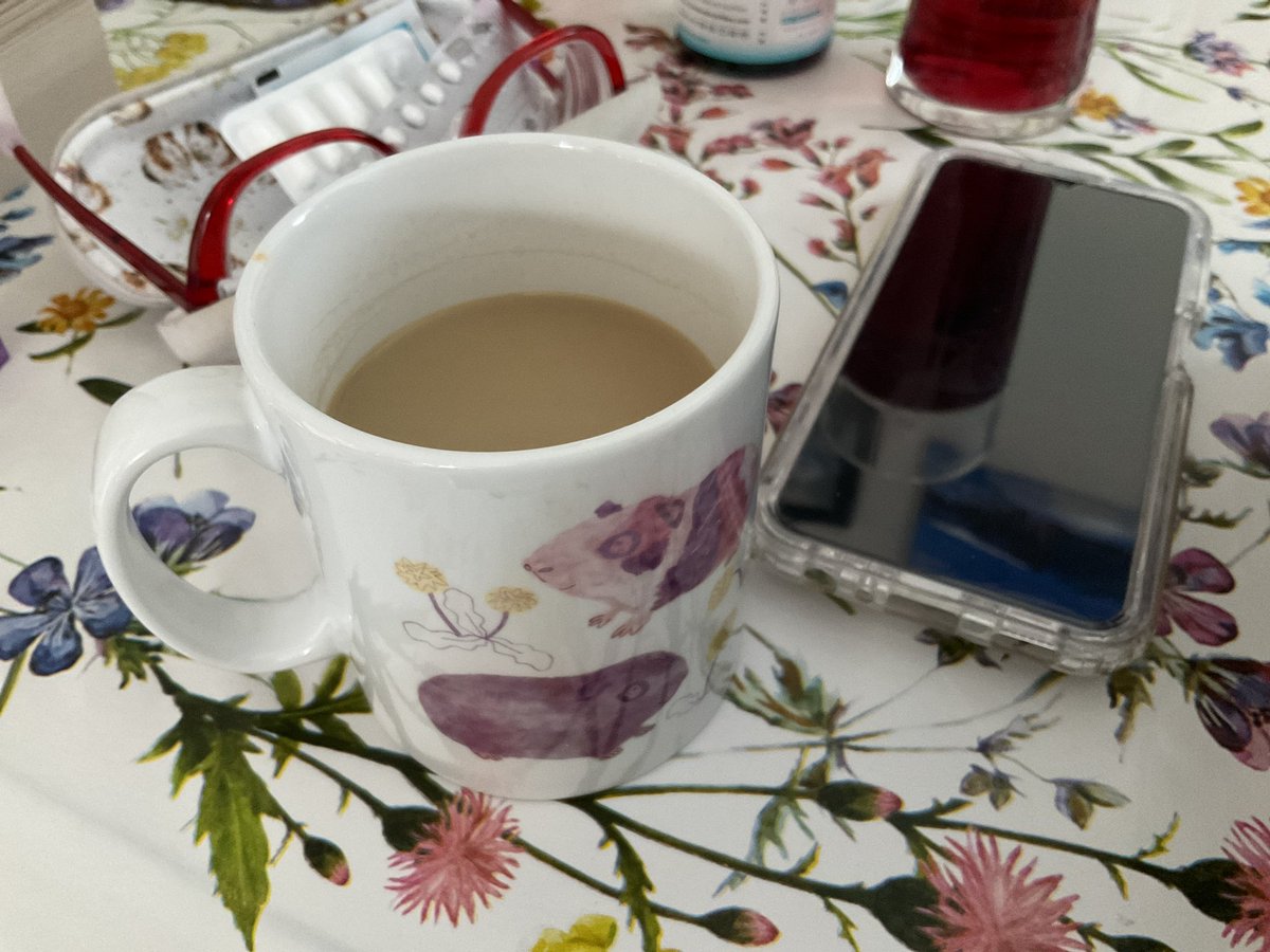 judefire33's tweet photo. When you have your first cup of #coffee in so many months I can’t remember! #onlydrinks #redbushtea https://t.co/6IKcHcGKHG
