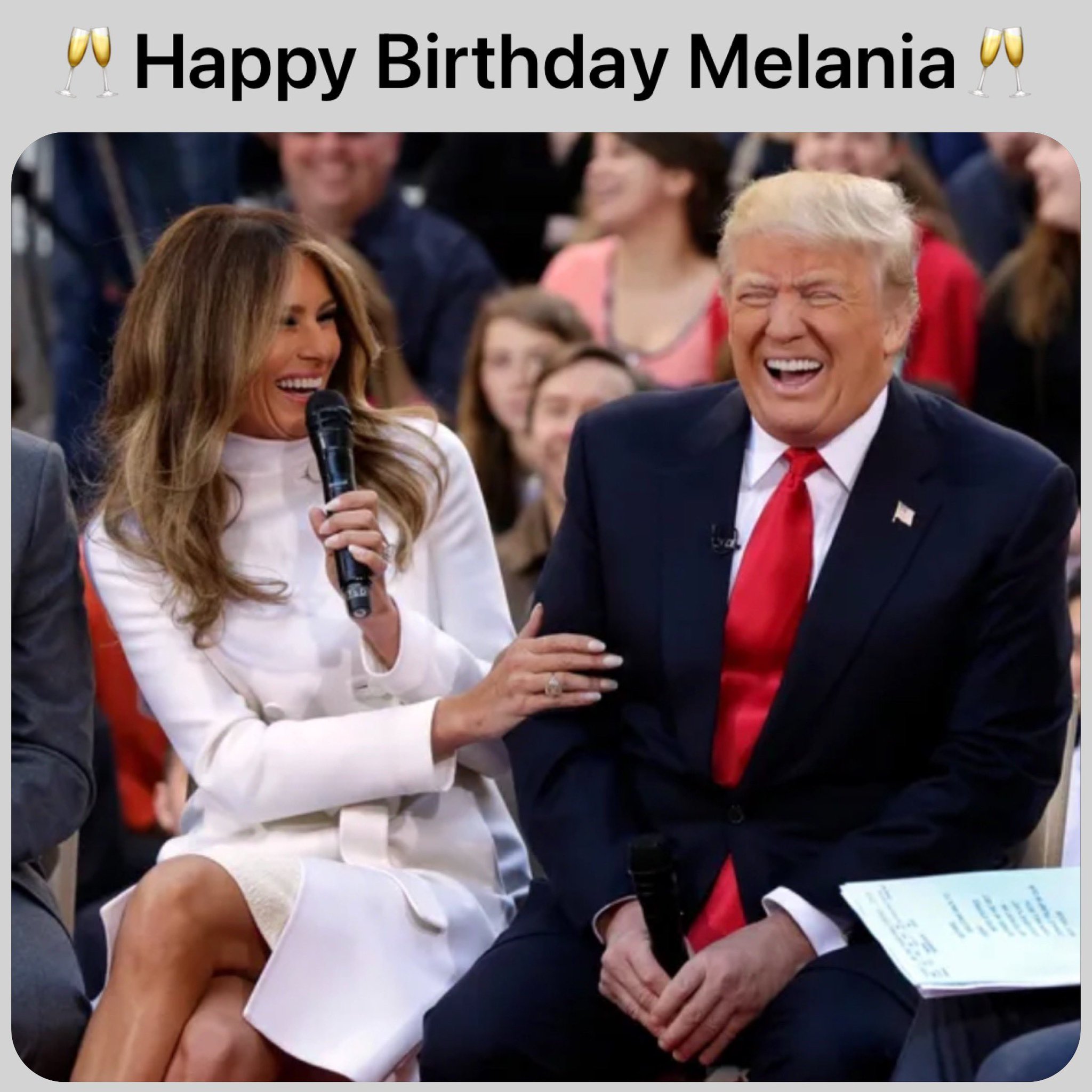    Happy Birthday Melania Trump   