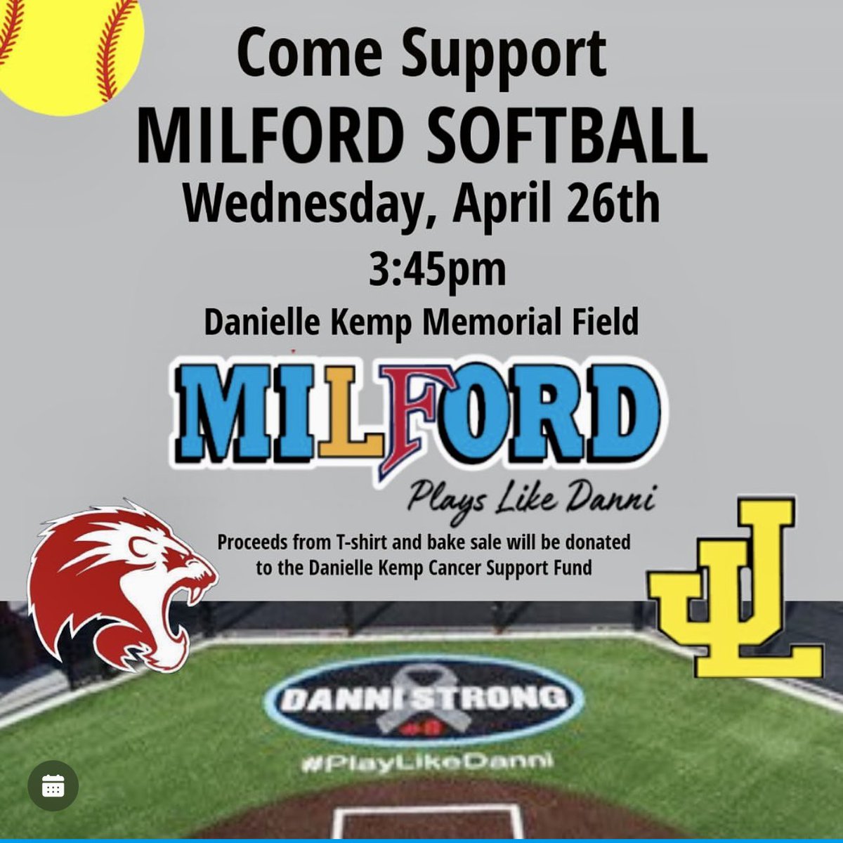 @ForanSoftball (@foransoftball) on Twitter photo Today’s the day!! Come out and support your Lady Lions as they take on crosstown rival <a href="/JLawSoftball/">Law Softball</a> in the Play Like Danni Game!! 💙🥎❤️ Today’s the day!! Come out and support your Lady Lions as they take on crosstown rival <a href="/JLawSoftball/">Law Softball</a> in the Play Like Danni Game!! 💙🥎❤️