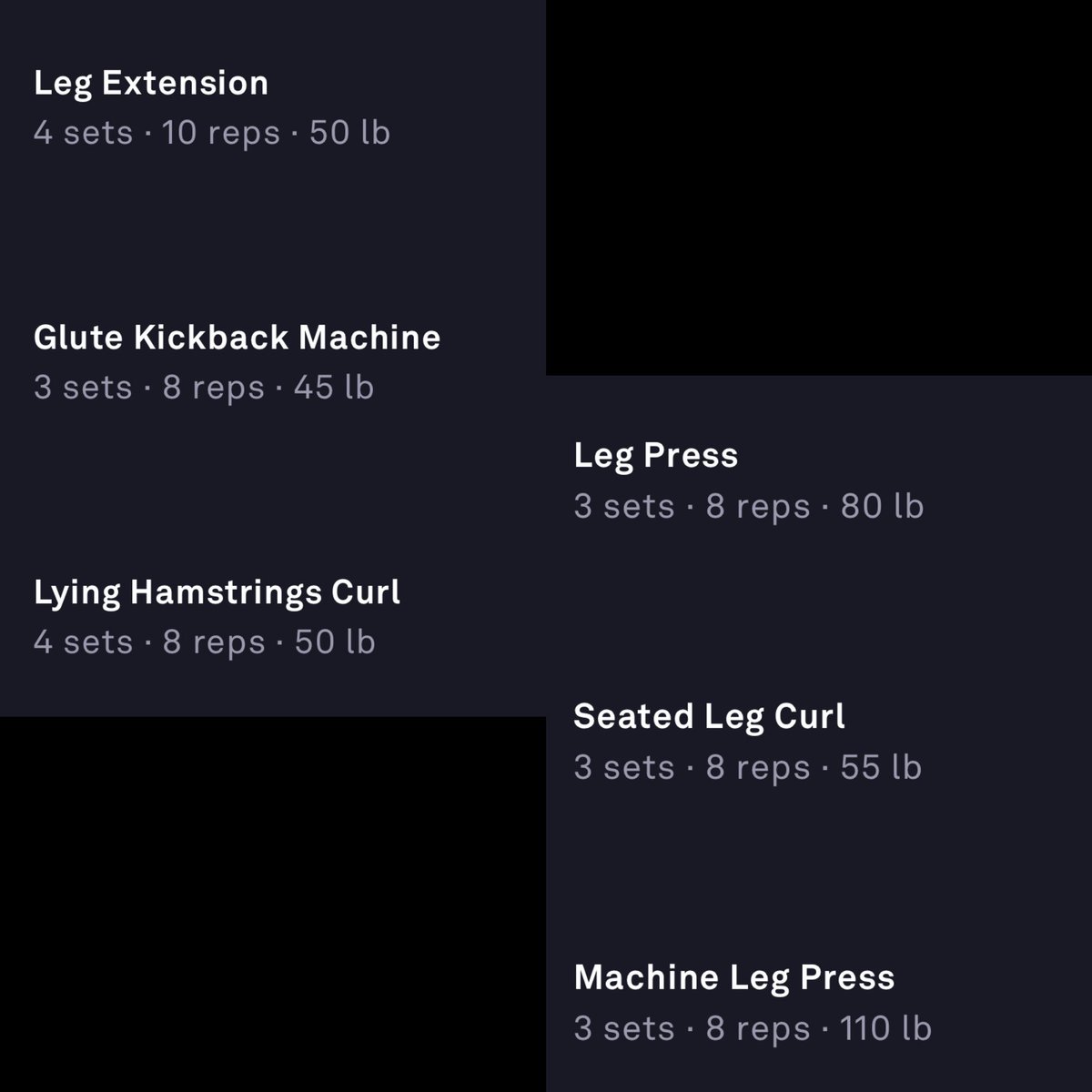 TiaGetsSales's tweet photo. Day 2 - with a few modification for my torn meniscus 

#WOD #WorkoutOfTheDay #PushPullWorkout #PullWorkout #LegWorkout #LegDay #LowerBodyWorkout #LaFitness #WorkoutMotivation #BlackGirlsWorkoutToo #BlackGirlsLift #BlackGirlsLiftToo https://t.co/d1neGiWEkM