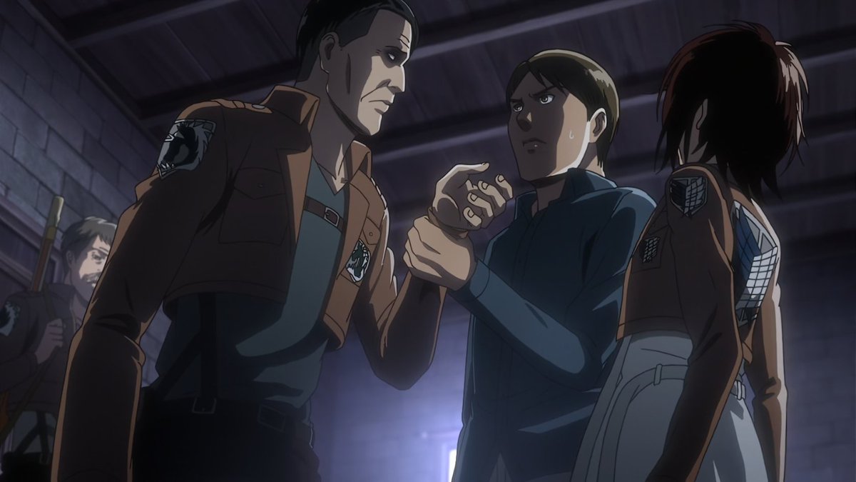 chosaheydamn's tweet photo. Sorry for the belated wishes, Moblit (clearly I need a right-hand man like you to keep me efficient). Happy belated birthday! 

#AttackonTitan #進撃の巨人 #aot 
#モブリット・バーナー生誕祭
#モブリット・バーナー生誕祭2023 https://t.co/BVOdNyoqGL
