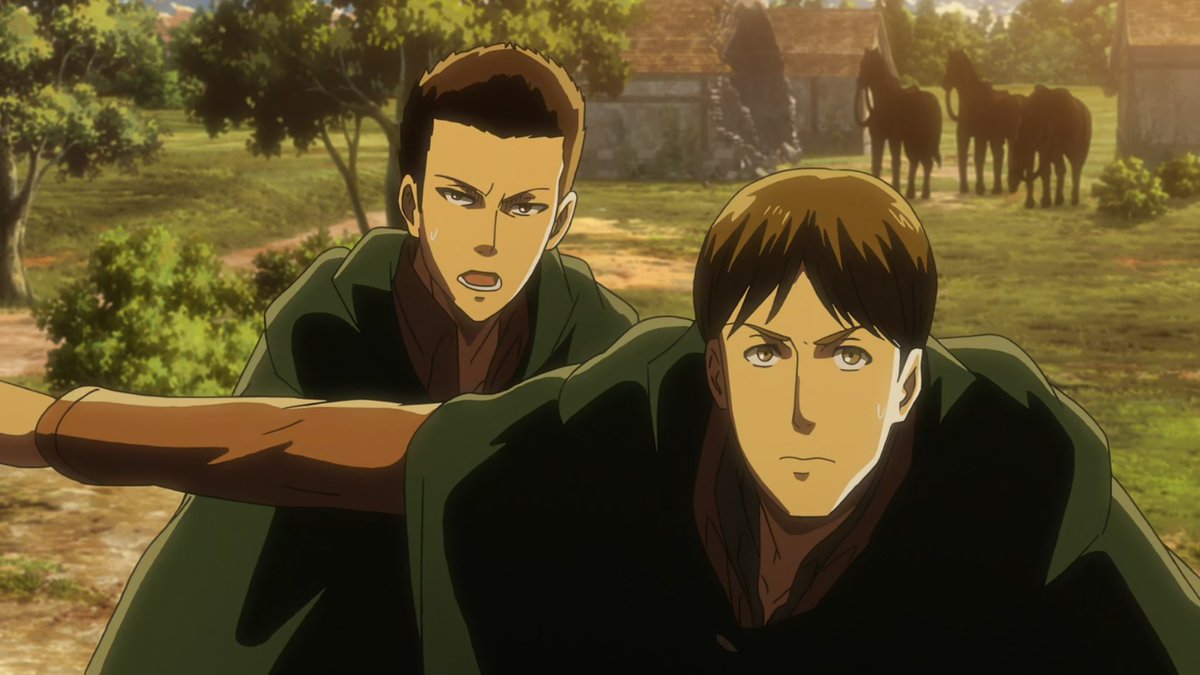 chosaheydamn's tweet photo. Sorry for the belated wishes, Moblit (clearly I need a right-hand man like you to keep me efficient). Happy belated birthday! 

#AttackonTitan #進撃の巨人 #aot 
#モブリット・バーナー生誕祭
#モブリット・バーナー生誕祭2023 https://t.co/BVOdNyoqGL