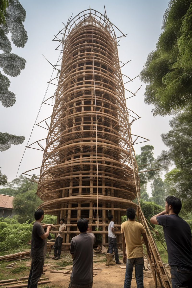 dxmid's tweet photo. 🎋💻 #DXMID goes green in the hills of #SLK ! We're hosting an #Innovative workshop combining #digitaldesign &amp; natural materials like bamboo. Get ready to witness a fusion of tech and eco-friendly creativity that pushes the boundaries of #sustainable #architecture!🇱🇰🌿 #Bamboo AI https://t.co/Uppe51naKK
