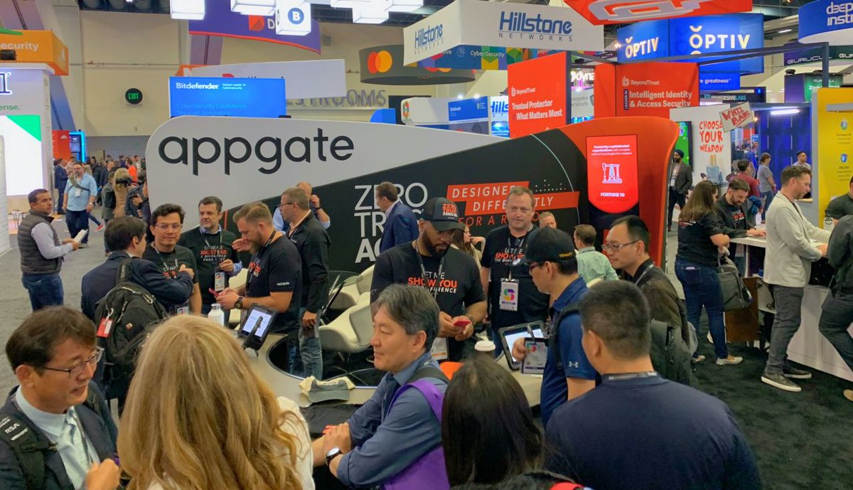 invotalks's tweet photo. #InvoTalks, powered by @InvoZone is thrilled to network with #industry leaders &amp; #tech entrepreneurs at @RSAConference! 
Some notable exhibitors at #RSAC2023 that impressed us:
👉@bigidsecure 
👉@data_dome
👉@GitGuardian
👉@AppgateSecurity
#Meet us at RSA: https://t.co/Z3eT5gWFAs https://t.co/VZzyCZfith