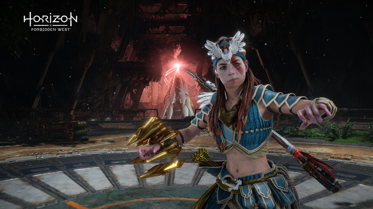 LiberatoRick's tweet photo. #PS5Share, #HorizonForbiddenWest #BurningShores #Aloy #Kratos #PS5 https://t.co/pppJdVIy7G