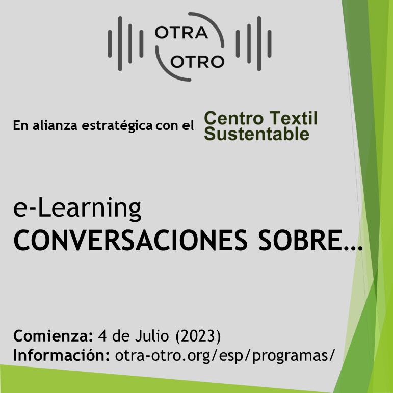 centrotextilsus's tweet photo. e-Learning diseñado para...

...generar un espacio colectivo donde nos podemos encontrar todos “en” y “con” la diferencia. Es  participar en el proceso continuo de construcción del conocimiento.

Más información: https://t.co/abhEeEJqxx https://t.co/3qMnNaDN8H