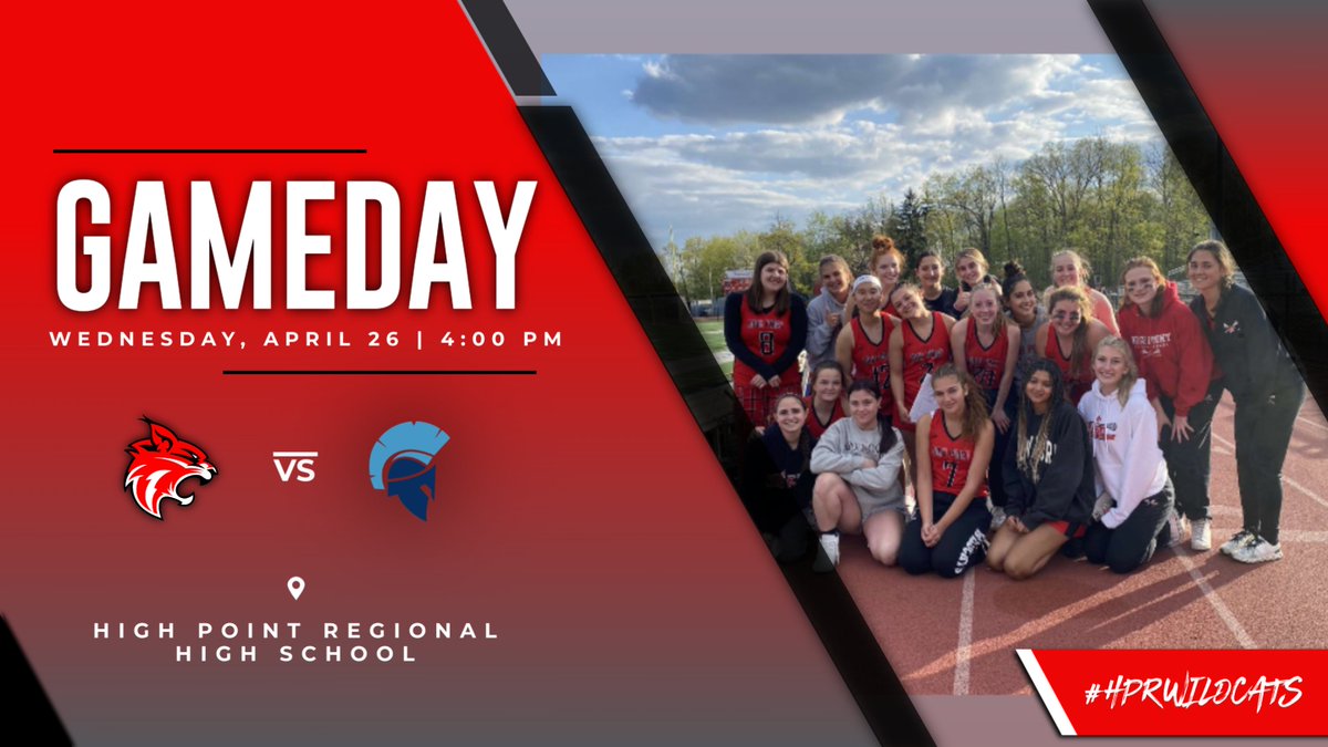 hprhs_miso's tweet photo. ITS GAME DAY!! Come out and support your Lady Wildcats today in their game against Sparta. Draw is set for 4pm on the varsity lacrosse field. Be there and be LOUD Wildcats! @HPRwildcats @JonTallamy @coachcdexter @ParHillsHS @hprhs_madison @hprhs_JVolker #hprwildcats #hpmedia https://t.co/yG2KrJlDC3