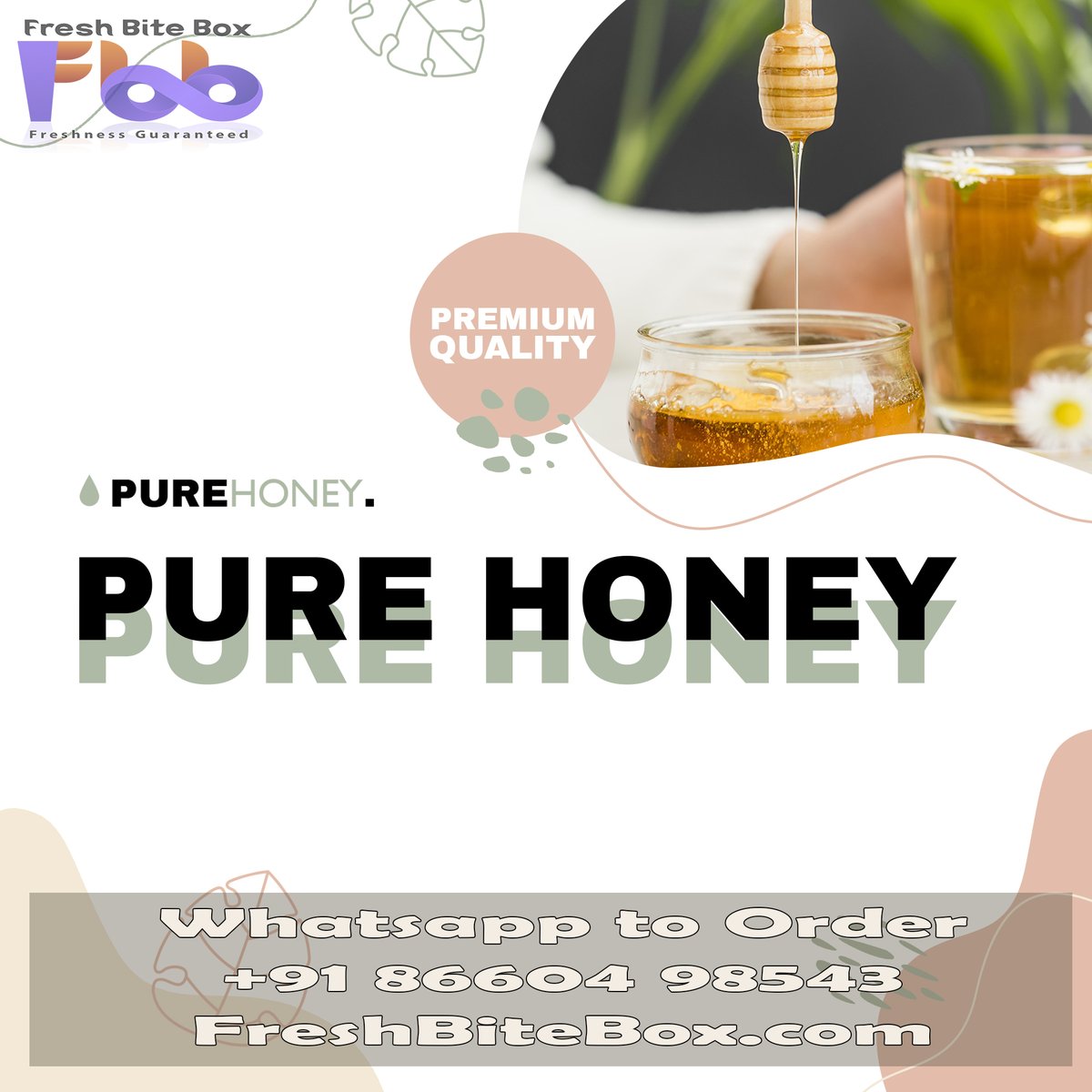 FreshBiteBox's tweet image. Did you know that honey can be used as a natural remedy for coughs and sore throats? Try our pure honey the next time you feel under the weather.

#FreshBiteBox #PremiumProduct #JungleJamunHoney #PureJungleHoney #RawHoney #OrganicHoney #NaturalHoney #WildHoney #HealthyHoney
