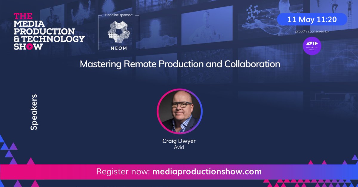 Sponsored by <a href="/Avid/">Avid</a>, Craig Dwyer shares real-world success stories of their latest #innovations that address the need for collaborative #postproduction.

See the #MPTS2023 programme at: bit.ly/MPTS2023Progra…