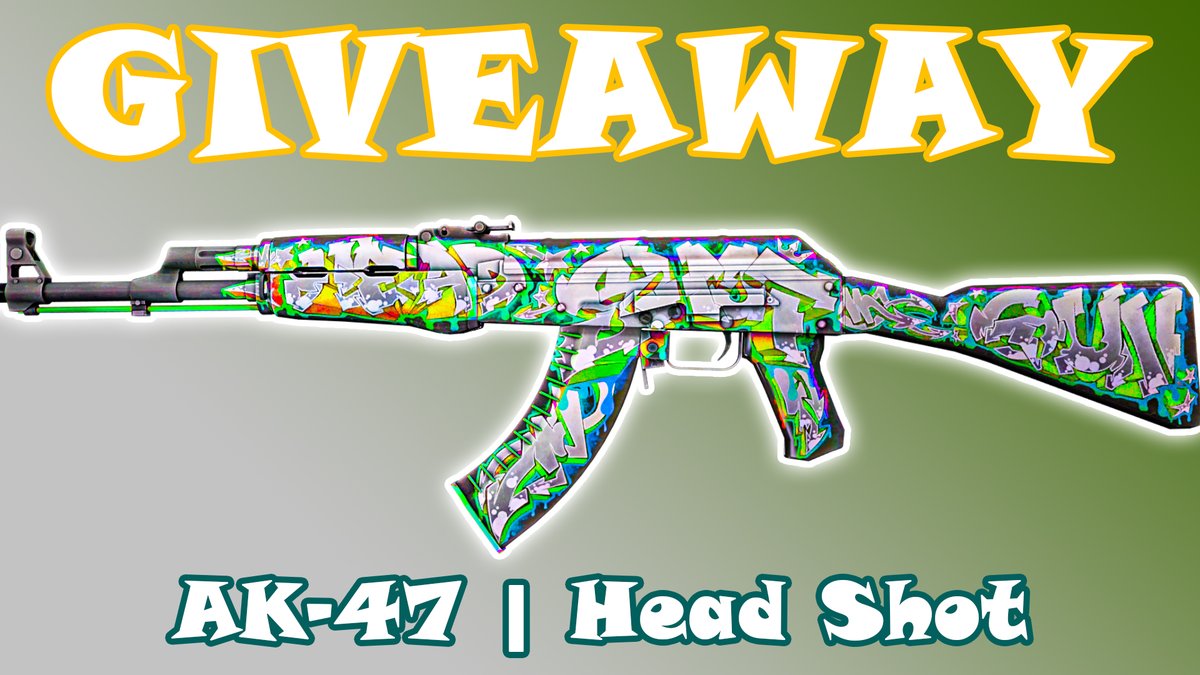 bugucsgo's tweet image. 🎁AK-47 | Head Shot (43$)

👉TO ENTER :

✅Follow me &amp;amp; @razoraffiliate  (Turn On Notif)
✅Retweet + Like
✅Tag 2 friend 

⏰Giveaway ends in 7 days!  

#CSGOGiveaway #csgogiveaways  #csgofreeskins