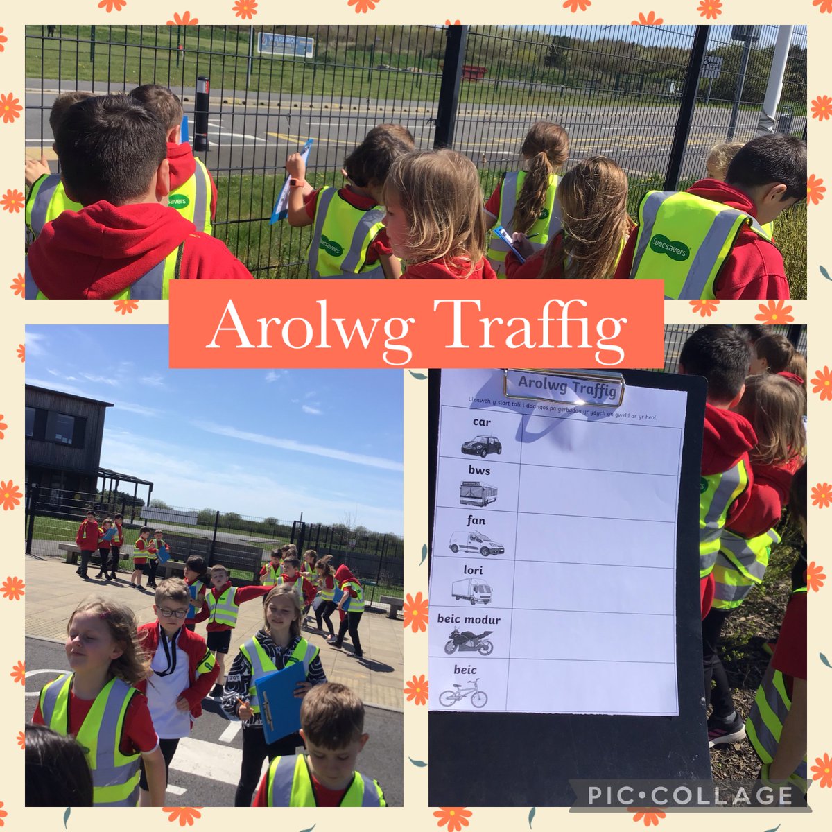 ParcyTywyn's tweet photo. Bl 3 yn cofnodi pa draffig a welwyd yn agos i’r ysgol ddoe - gwelsant popeth ar y rhestr ac hyd yn oed hofrennydd a trên! #pyt #pod2 #blw3 #mathemategarhifedd #data https://t.co/00PGtm2ryD