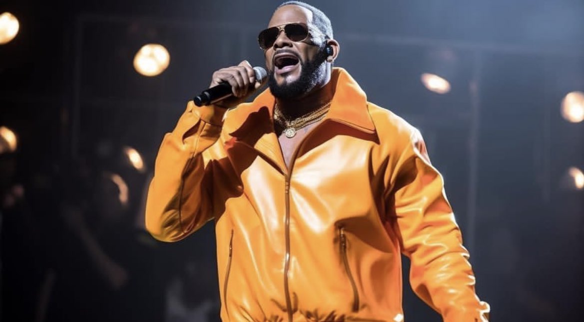 Djaffuego02's tweet photo. C’est L’Intelligence Artificielle où réellement il avait concert en prison organisé par #R_kelly ? https://t.co/96Zt5b2kLb