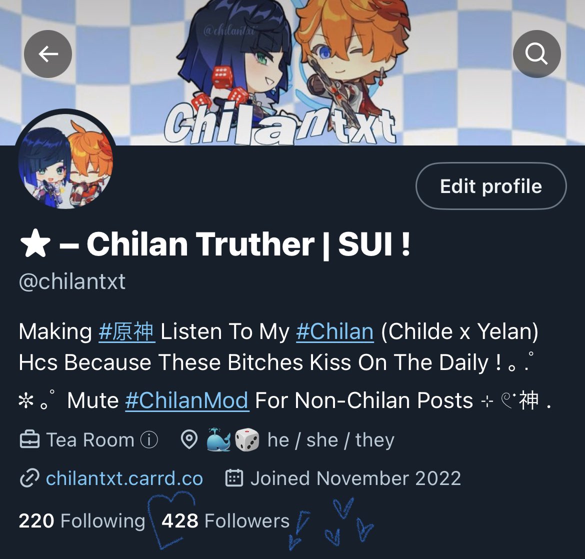 chilantxt's tweet photo. 🏹 #ChilanMod
400 Starconches join the battle !
Wowowow ! Thank you so much for following me and offering support !
It never fails to amaze me how much I’ve grown since I first started this account.
I’m so happy to see everyone coming along and joining the fun. Thank you ! https://t.co/22zeYLiHWh