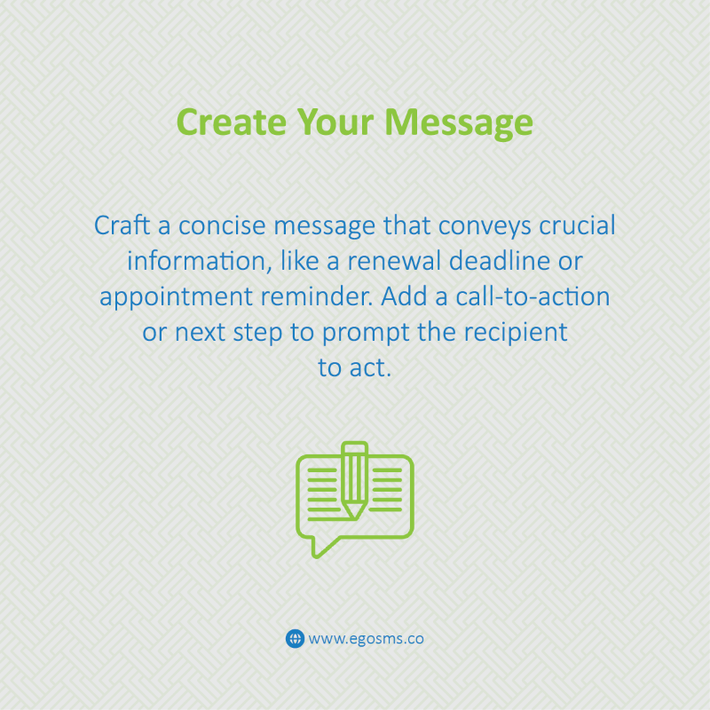 Egosms's tweet photo. Supercharge your communication strategy with SMS reminders and renewal notifications. Here steps you can follow to use SMS for reminder and renewal notifications.
Sign up at https://t.co/l3h7sfB3FO to get started.
#bulksms #bulksmsmarketing #smsreminders #gosms