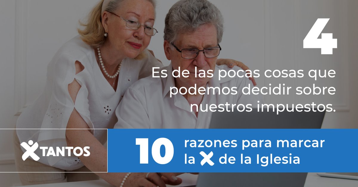 ¿Sabías que al marcar la X de la Iglesia en tu declaración de la renta estás tomando una importante decisión sobre tus impuestos?

#XellosXtiXtantos #laXdelaIglesia #renta2023 #Xtantos #campañarenta2023