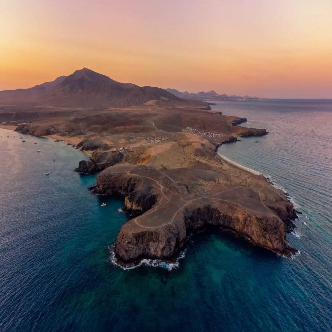 Los Ajaches,playa de Papagayo, Lanzarote