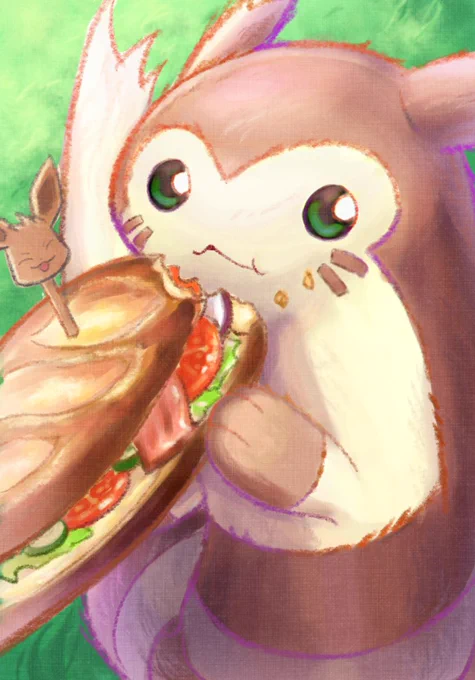 My favorite drawing!! I love furret 