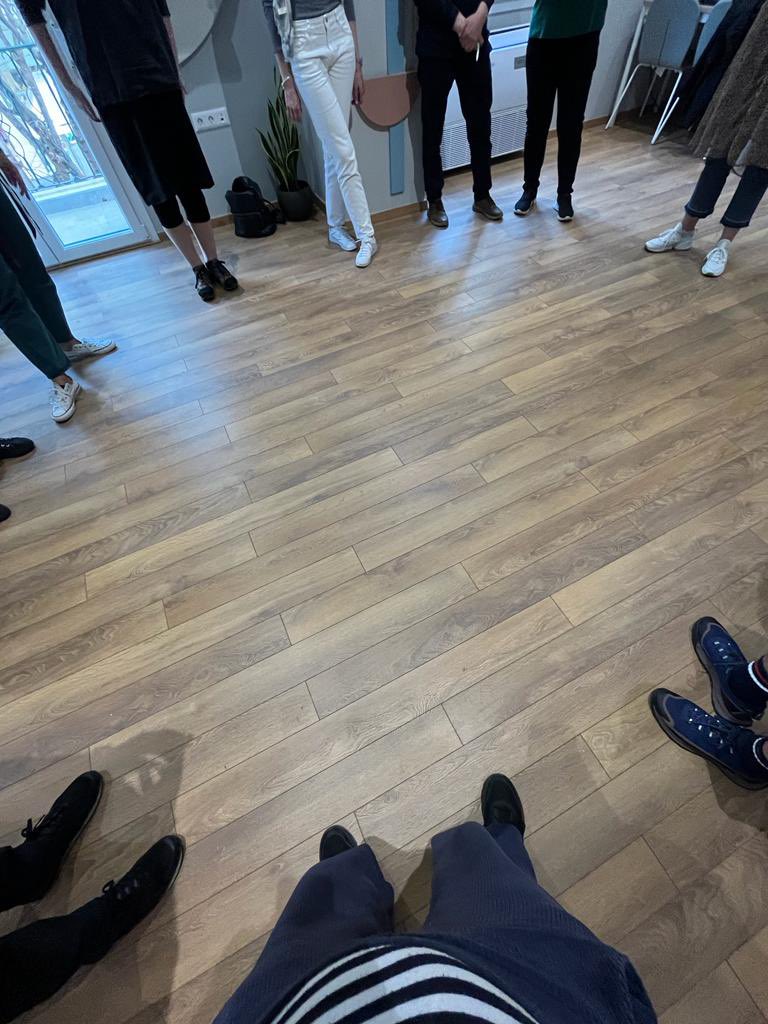 lisa_stephenso's tweet photo. Piloting our @ArtedEu  @EUErasmusPlus creative arts resources with secondary school teachers and policy makers today @StimmuliFChange Thessonaliki #drama #creativity #critical thinking. Empowering learners and teachers as change agents @EducationLBU @StorymakersCo https://t.co/4aDZa8kmqa