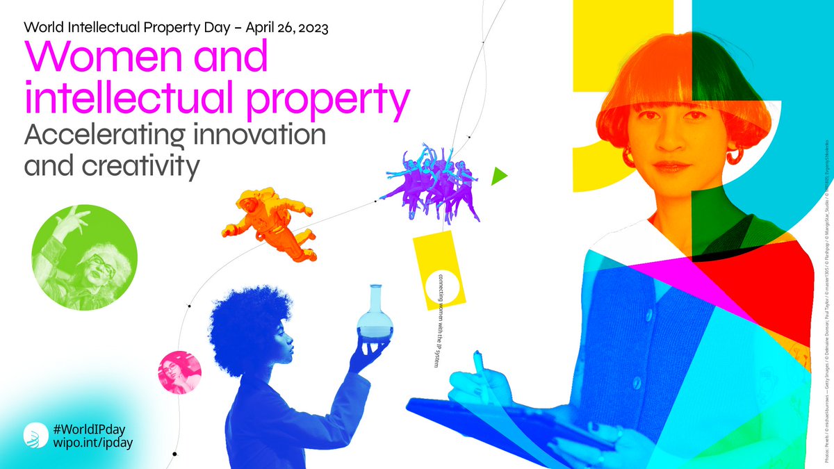 Happy World IP Day! This year’s theme is “Women and IP: Accelerating innovation and creativity." We applaud the willpower of women inventors, creators, and   entrepreneurs globally. #WorldIPDay