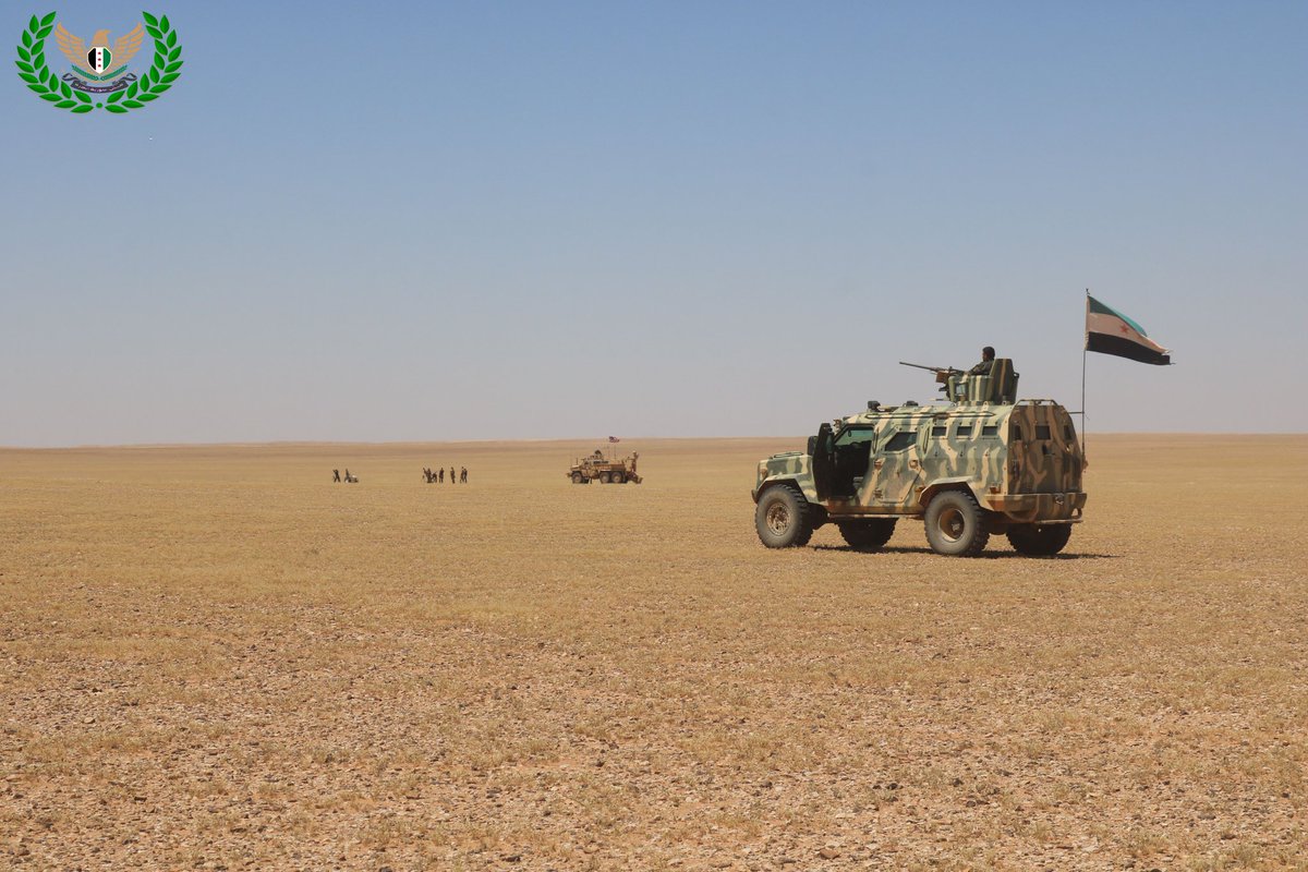 SyrianFree_Army's tweet photo. We will work closely with our partners in the #US_forces in order to ensure the protection of the region.
Together, we are stronger in order to defend against any threats that undermine the security and stability of the region.
#Al_Tanf #syria #Rukban_camp #StrongerTogether https://t.co/1iCPeHllxB