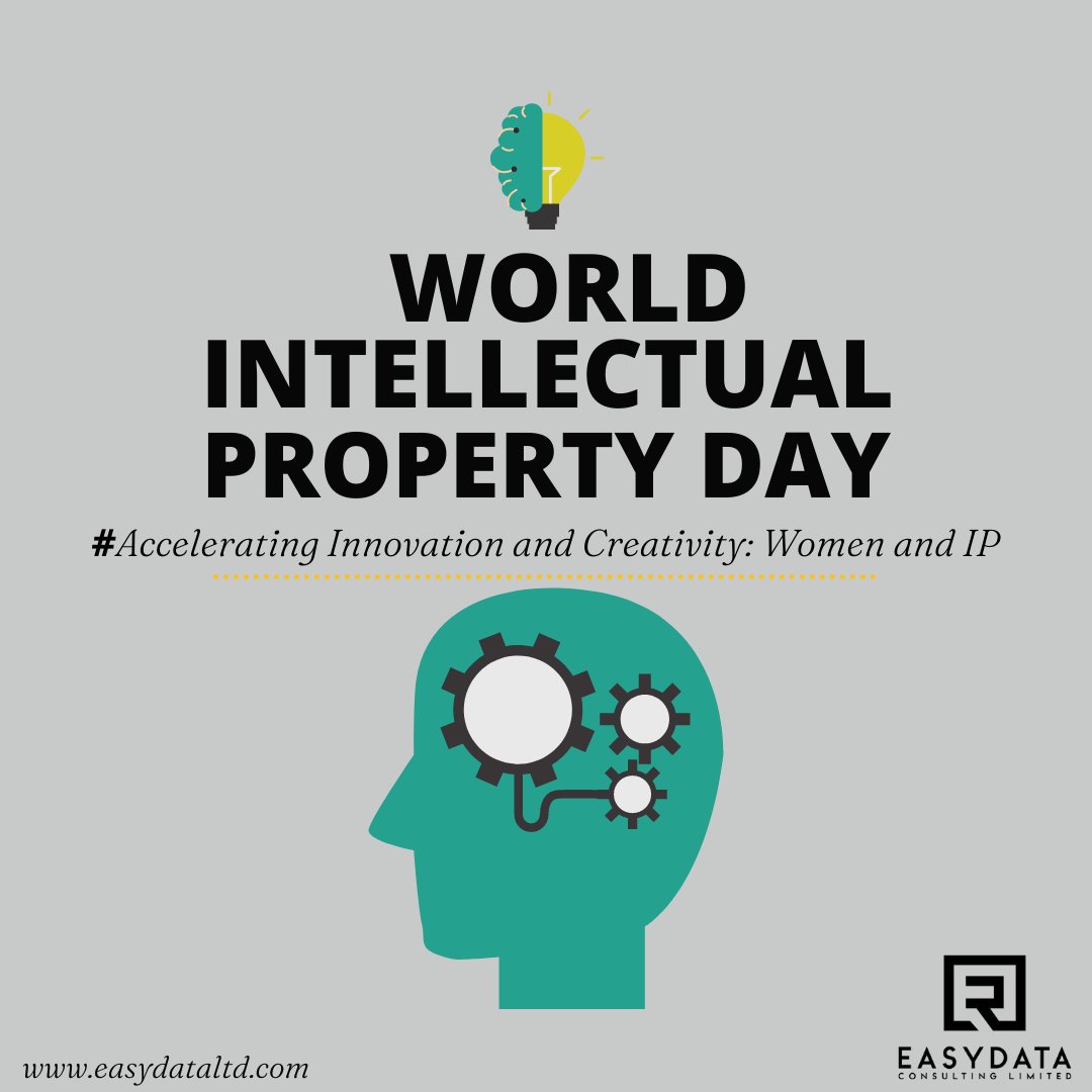 EasydataLtd's tweet photo. On this World Intellectual Property Day, let's celebrate the power of ideas and the importance of protecting intellectual property rights. #Innovation #Creativity #WorldIPDay #IntellectualProperty #AcceleratingInnovation&amp;Creativity:Women&amp;IP https://t.co/okh11DLKrQ