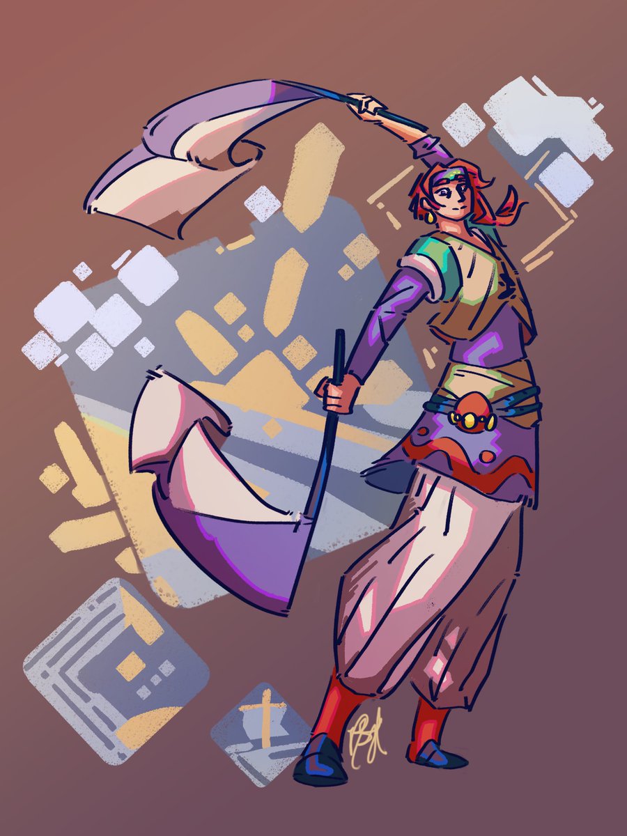 lyksdoesart's tweet photo. Troy "Gato" Auburns knows what keeps ships afloat in a sea of powerful deities. Though they awe sailors of their god's abilities, he dishes out equal parts praise and mockery to his own god, making onlookers wonder how the guy is even still alive.
#oc #characterart #DnDcharacter https://t.co/ElbwUZL3kz